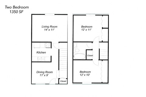 600 First Street NW 2-3 Beds Townhouse, Affordable for Rent - Photo Gallery 11